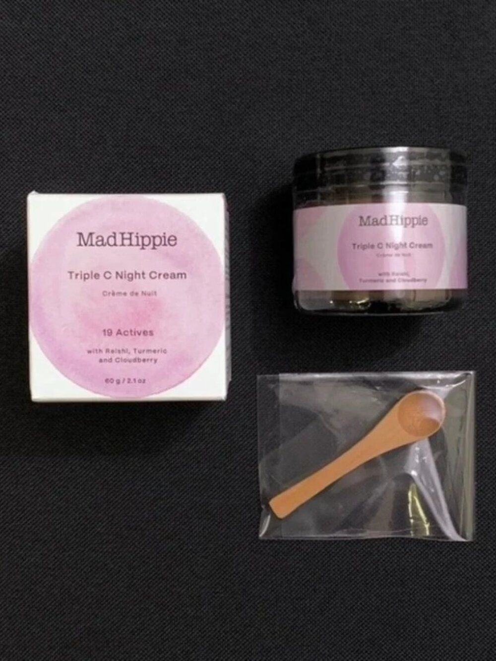 MAD HIPPIE Triple C Night Cream w/ Adaptogens & Ceramides — Full Size NWT